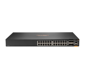HPE Aruba 6200F 24G Class4 PoE 4SFP+ 370W Managed L3 Gigabit Ethernet (10/100/1000) Power over Ethernet (PoE) 1U
