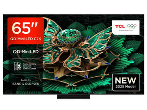 TCL C7K 65" Premium QD-Mini LED 144Hz 4K HDR Smart Google TV, with Bang & Olufsen Audio