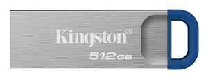 Kingston Technology DataTraveler 512GB Kyson 220MB/s Metal USB 3.2 Gen 1