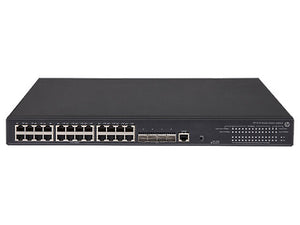 HPE FlexNetwork 5130 24G PoE+ 4SFP+ (370W) EI Managed L3 Gigabit Ethernet (10/100/1000) Power over Ethernet (PoE) 1U Black