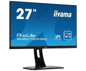 iiyama ProLite XUB2792HSU-B1 computer monitor 68.6 cm (27") 1920 x 1080 pixels Full HD LCD Black