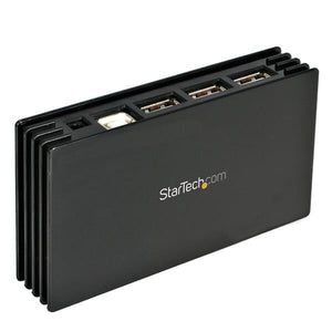 StarTech.com 7 Port Black USB 2.0 Hub - TAA
