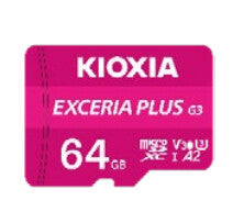 Kioxia EXCERIA PLUS G3 64 GB MicroSDXC UHS-I Class 10