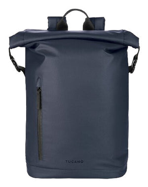 Tucano ROLLO Laptop 15.6", MacBook Pro 16" Backpack case rolltop closure Blue