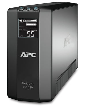 APC Back-UPS Pro uninterruptible power supply (UPS) Line-Interactive 0.55 kVA 330 W 6 AC outlet(s)