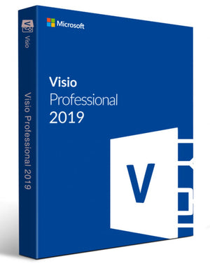 Microsoft Visio Professional 2019 Office suite Education (EDU) 1 license(s) Multilingual