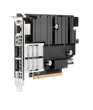 HPE InfiniBand NDR200/Ethernet 200GbE 2-port QSFP112 PCIe5 x16 MCX755106AC-HEAT Adapter