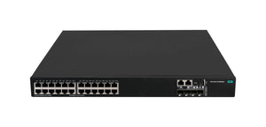HPE Networking Comware Switch 24p 10/100/1000BASE-T 4p SFP+ 1G/10G 1-slot 2xFan 2xPSU TAA 5520HI