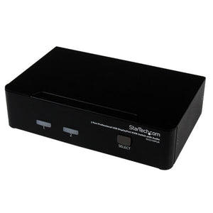 StarTech.com 2 Port Professional USB DisplayPort KVM Switch with Audio - TAA
