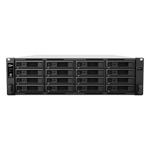 Synology RackStation RS4021xs+ NAS Rack (3U) Intel® Xeon® D D-1541 16 GB DDR4 288 TB HDD DiskStation Manager Black