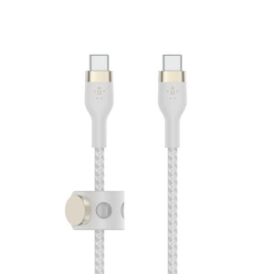 Belkin BOOST↑CHARGE PRO Flex USB cable USB 2.0 3 m USB C White
