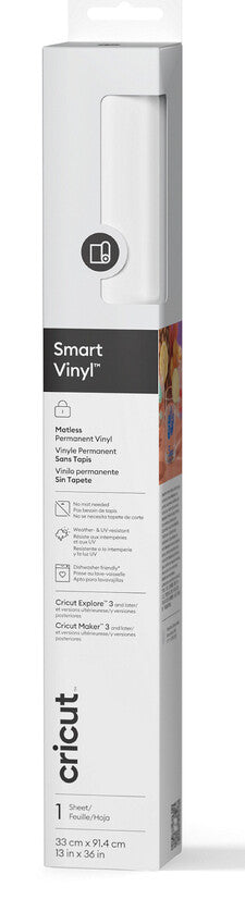 Cricut Smart Vinyl Permanent White Matte