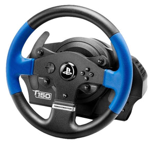 Thrustmaster T150 Force Feedback Black, Blue USB Steering wheel + Pedals PC, PlayStation 4, Playstation 3