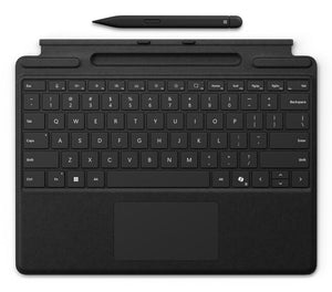 Microsoft Surface Pro Keyboard with Slim Pen for Business QWERTY English Microsoft Cover port Black