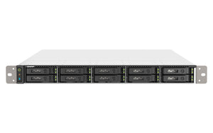 QNAP TS-h1090FU NAS Rack (1U) EPYC 7232P 32 GB DDR4 0 TB QuTS hero Black, Grey