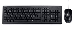 ASUS U2000 + Mouse Set keyboard Mouse included Home USB QWERTY UK English Black