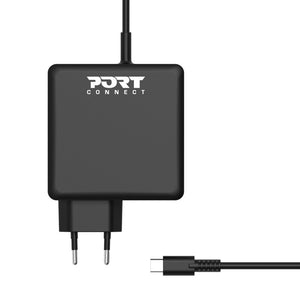 Port Designs PORT Connect 900097B-UK mobile device charger Smartphone, Tablet, Laptop Black AC Fast charging Indoor