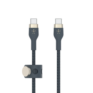 Belkin BOOST↑CHARGE PRO Flex USB cable USB 2.0 1 m USB C Blue