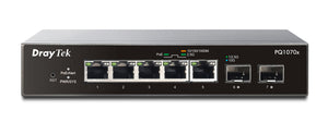 DrayTek PQ1070x Managed L2 2.5G Ethernet (100/1000/2500) Power over Ethernet (PoE) Black