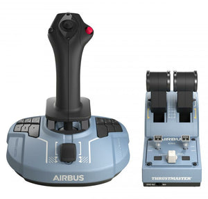 Thrustmaster TCA Officer Pack Airbus Edition Black, Blue USB Flight Sim Analogue / Digital PC