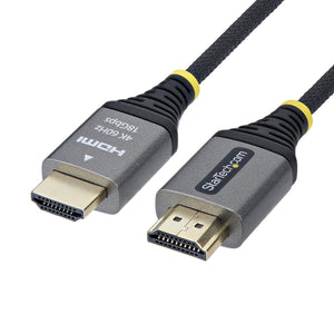 StarTech.com 1m (3ft) Premium Certified High Speed HDMI Cable, Ultra Flexible HDMI Cable, 4K 60Hz/1440p 144Hz w/HDR10/ARC, 18Gbps, High Flex Braided HDMI Cord
