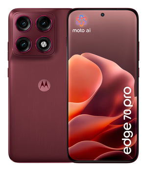 Motorola edge 70 pro 17.2 cm (6.78") Dual SIM Android 16.0 5G USB Type-C 12 GB 512 GB 6500 mAh Bordeaux