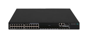 HPE Networking Comware Switch 24p 10/100/1000BASE-T 4p SFP+ 1 Exp 2 PS Slot 5520HI