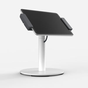 Bouncepad Clip Counter Twist | Compatible with All USB-C Tablets | White