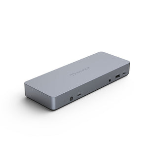 HYPER HD-GD1000-EU laptop dock/port replicator Docking USB 3.2 Gen 1 (3.1 Gen 1) Type-C Silver