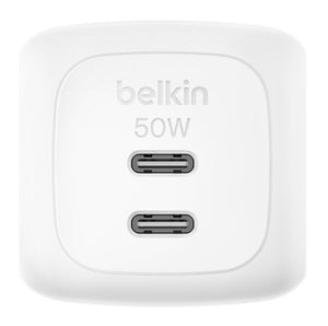Belkin WCH019kqWH Universal White AC Fast charging Indoor