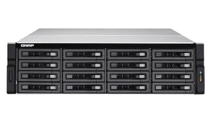 QNAP TS-EC1680U R2 NAS Rack (3U) Intel® Xeon® E3 V3 Family E3-1246V3 4 GB DDR3 0 TB QNAP Turbo System Aluminium, Black