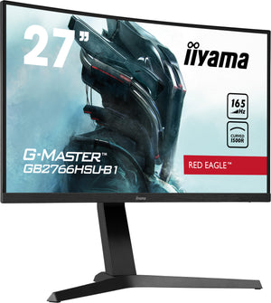 iiyama G-MASTER Red Eagle 27" FHD 165Hz Curved Gaming Monitor (GB2766HSU-B1)