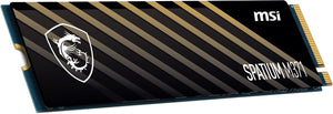 MSI SPATIUM M371 NVME M.2 500GB internal solid state drive PCI Express 4.0 3D NAND