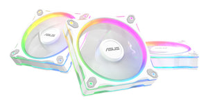 ASUS Prime MR120 Fan ARGB White 3in1 Computer case 12 cm