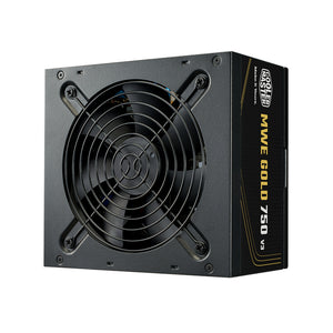 Cooler Master MWE Gold V3 ATX 3.1 Non-Modular Series power supply unit 750 W 24-pin ATX Black