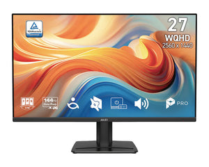 MSI Pro MP275Q E14 computer monitor 68.6 cm (27") 2560 x 1440 pixels Wide Quad HD LED Black