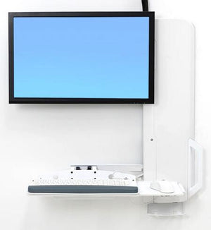 Ergotron 61-081-062 monitor mount / stand 61 cm (24") Wall White