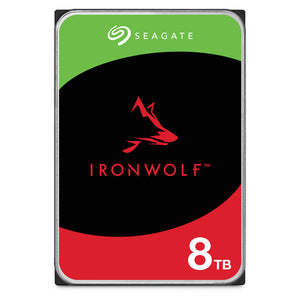 Seagate IronWolf Internal Hard Drive 8TB 3.5" Serial ATA III (ST8000VN002)