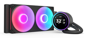 NZXT Kraken Elite 280 RGB Processor All-in-one liquid cooler 14 cm Black 1 pc(s)