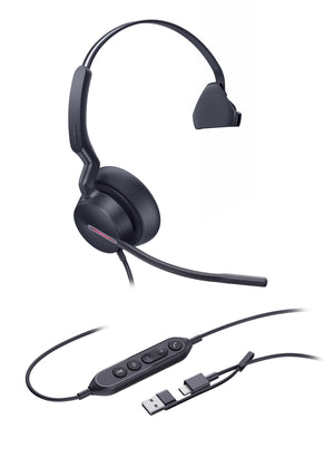 Yealink UH46 Mono USB-C/A Headset