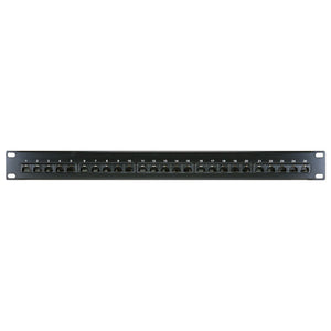 Cablenet 25 Way 1u Voice Panel 3 Pair (1,2-3,6-4,5)