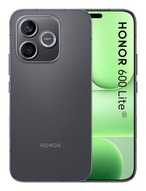 Honor 600 Lite 16.8 cm (6.6") Dual SIM Android 16.0 5G USB Type-C 8 GB 256 GB 6520 mAh Black