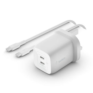 Belkin WCH013my2MWH-B6 Laptop, Smartphone White AC Fast charging Indoor