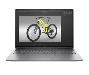 HP ZBook Power G11 A AMD Ryzen™ 7 8845HS Mobile workstation 40.6 cm (16") WUXGA 16 GB DDR5-SDRAM 512 GB SSD NVIDIA RTX 2000 Ada Wi-Fi 6E (802.11ax) FreeDOS AI PC Grey