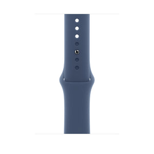 Apple MXLV3ZM/A smart wearable accessory Band Blue Fluoroelastomer