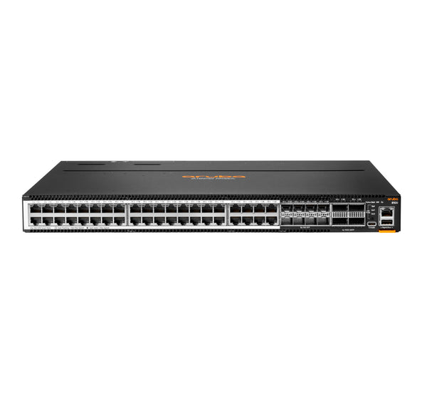 HPE Aruba Networking CX 8100 40x10G Base-T 8x10G SFP+ 4x40/100G QSFP28 FB 3Fan 2AC PSU Managed L3 10G Ethernet (100/1000/10000) 1U