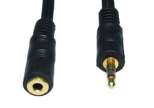 Cables Direct 3.5mm 3m audio cable Black