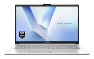 ASUS Vivobook Go 15 E1504FA-BQ2869W AMD Ryzen™ 3 30 Laptop 39.6 cm (15.6") Full HD 8 GB LPDDR5-SDRAM 128 GB SSD Wi-Fi 6E (802.11ax) Windows 11 Home Silver