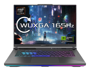 ASUS ROG Strix G16 G614PR-RV016W AMD Ryzen™ 9 8940HX Laptop 40.6 cm (16") WUXGA 16 GB DDR5-SDRAM 1 TB SSD NVIDIA GeForce RTX 5070 Ti Wi-Fi 6E (802.11ax) Windows 11 Home Black, Grey