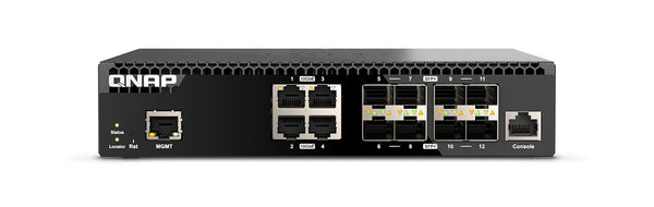 QNAP QSW-M3212R-8S4T network switch Managed 10G Ethernet (100/1000/10000) 1U